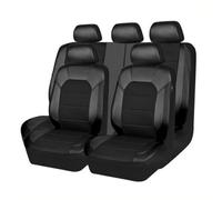 BFRDGE 9 Pezzi Auto Set Coprisedili per Ford Tourneo Courier 2024-2025, Protezione Sedili Anteriori e Posteriori Confortevole Traspirante Coprisedile,A