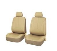 BFRDGE Auto Set Coprisedili per VW Passat B6 Passat B7 Passat B8 Passat CC 2000-2023, Protezione Sedili Anteriori e Posteriori Confortevole Traspirante Coprisedile,E Beige