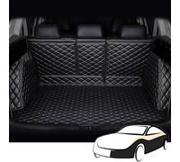 BFRDGE Auto Tappetino Bagagliaio per Dacia Sandero Stepway 3.Gen 2.Gen 2021-2024, Copertura Totale Protezione Copri Baule Antiscivolo AntiGraffio Tappeto Accessori,All-black