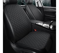 BFRDGE Coprisedili Auto Anteriore per BMW X1 2005-2022 2023 2024 2025, Set Coprisedili Auto 2 Posti Seat in Lino, Auto Accessori Interno,A Black