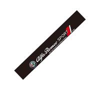 BFRDGE Striscia Parasole per Parabrezza per Auto, per Alfa Romeo Giulia 2016-2022 2023 2024 Striscia per Visiera del Parabrezza, Adesivo in PVC per Parabrezza,B