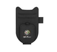 BFRDGE Supporto per Occhiali per Visiera Solare Auto, per Alfa Romeo 156 159 Mito Giulia Stelvio Giulietta Supporto per Occhiali da Sole Clip Visor Accessori,B