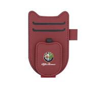 BFRDGE Supporto per Occhiali per Visiera Solare Auto, per Alfa Romeo 159 147 156 166 Giulietta Giulia Mito Spider Supporto per Occhiali da Sole Clip Visor Accessori,C