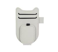 BFRDGE Supporto per Occhiali per Visiera Solare Auto, per VW Scirocco/Sharan/T-Cross/T-ROC/Taro/Tiguan 2000-2023 2024 Supporto per Occhiali da Sole Clip Visor Accessori,E