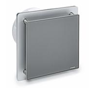 BFS150-G - Ventilatore per bagno grigio con vetro frontale 150 mm