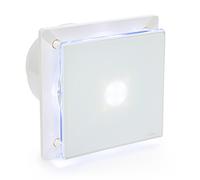 BFS150LT - Ventilatore da bagno con frontale in vetro 150 mm LED + TIMER