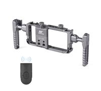 BFT-02B Gabbia per telefono a due maniglie 58-90 mm Nero/Grigio