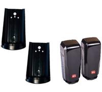 BFT COPPIA FOTOCELLULE MOD. DESME A15 E COPPIA ADATTATORI PER COLONNINE C130