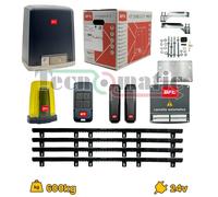 BFT KIT DEIMOS BT B600 600KG 24V CANCELLO SCORREVOLE CON 5MT CREMAGLIERA 2618190