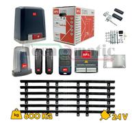 BFT DEIMOS ULTRA BT B600 KIT CANCELLO 600KG 24V 2618209 + 6MT CREMAGLIERA