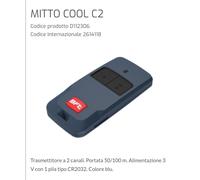 BFT Mitto COOL 2 Canali 433mhz Rolling Code Prodotto D112306 Codice 2614118