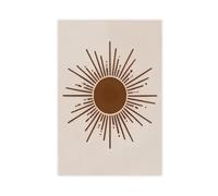 BFTIUTG Stampa artistica da parete con paesaggio della Terra medievale bohémien (2) per soggiorno e camera da letto, 20 x 30 cm