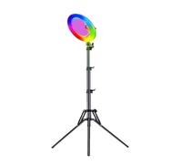 BFXXF Luce for selfie da 10 pollici e 26 cm con supporto for telefono con supporto for treppiede telescopico, fotografia colorata