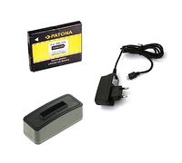 bg-akku24 Batteria, caricatore e alimentatore per Canon Powershot A2300, A2400 is, A2500, A2600, A3400 is, A3500 is, A4000 is, SX400 is, SX410 is, SX420 is, SX430 is - NB-11L, NB-1111L LH.