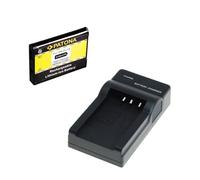 bg-akku24 - Batteria e caricatore per Nikon Coolpix A100, A300, S32, S33, S2500, S2600, S2700, S2800, S2900, S3100, S3200, S3250, S3300, S3500, S3600, S3700, S4100, S4300, S7000, W100 - EN-EL19