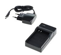 bg-akku24 Caricatore e alimentatore di rete per Panasonic Lumix DMC-FT5, DC-FT7, DMC-TZ41, DMC-TZ55, DMC-TZ56, DMC-TZ57, DMC-TZ58, DMC-TZ60, DMC-TZ61, DMC-TZ70, DMC-TZ71 - DMW-BCM13E, DMW-BCM13