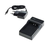 bg-akku24 Caricatore e alimentatore per Canon Powershot A2300, A2400 is, A2500, A2600, A3400 is, A3500 is, A4000 is, SX400 is, SX410 is, SX420 is, SX430 is
