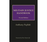 BG Anthony Paphiti Military Justice Handbook (Tascabile)
