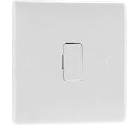 BG Electrical 854-01 - Unità di collegamento con fusibile, 13 A, colore: Bianco