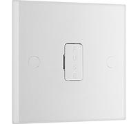 BG Electrical 952-0J - Unità di collegamento non commutata, modello bianco, 13 Amp, 8,6 x 3,2 x 8,6 cm