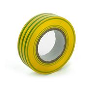 BG Electrical Nastro isolante, 20 metri, giallo/verde