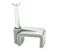 BG elettrico ccf2.5/50-bg 2.5 mm a terra, clip per cavi, grigio