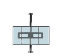 BG11-M Supporto For TV LCD Da 23-55 Pollici In Acciaio Inossidabile, Regolabile In Altezza Su Parete Divisoria, 66-82 Cm