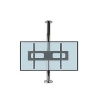 BG11 NUOVO Supporto TV LCD Girevole In Acciaio Inox Da 23-65 Pollici For Parete Divisoria, Altezza Regolabile 86-114 Cm