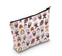 BG3 Merch D&D Dragons Adventure Awaits at BG3 Borsa per il trucco DND Regalo BG3 Tiefling Zipper Pouch Bag BG3 Regalo per giocatori Giochi di ruolo Regali, Western Bg-py2, MB