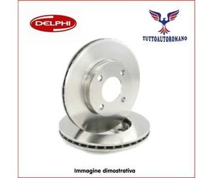 BG3688 Kit coppia dischi freno Delphi Anteriore per RENAULT LAGUNA