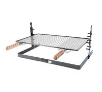 BG82-BISTECCHIERA GRATICOLA CON BASE APPOGGIO E ALTEZZA REGOLABILE CM 60x37