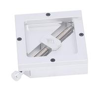 BGA Reballing Station Diagonal Reballing Template Lega di Alluminio Ad Alta Efficienza Resistenza Alla Corrosione per CPU del Computer per Rete in Acciaio 90x90mm