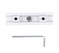 BGA Reballing Station | Direct Heat Chip Rework Tool for 8mm - 50mm ICs | Aluminum Alloy Stencil Holder with Hex Wrench | Stable BGA Reballing Kit (Upgraded silver)