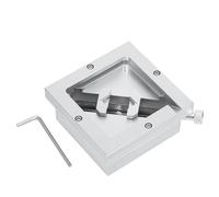 BGA Reballing Station HT - 90 90x90 | Universal Diagonal Stencil for 9mm - 43mm Chips | Aluminum Alloy Solder Rework Kit for Laptop CPU/Phone Repair