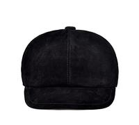 BGAZA Cappello da Uomo Reali Cappello in Pelle Vero Cappello da Boys Boys cabie(Noir,XX-Large)
