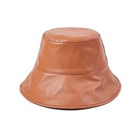 BGAZA Pescatore Cappello Femmina Autunno Spettacolo Viso Piccolo Nero Protezione Solare Coreana della Versione Coreana Invernale Selvaggio Cappello in Giacca Cappello(Oranje)