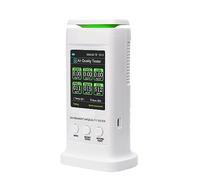 BGAZA Rilevatore di qualità 'Aria con analisi dei Dati del PC PM2.5 PM10 HCHO TVOC C6H6 Monitor for termometro CO2 Tester Domestico
