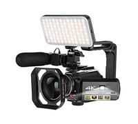 BGAZA Videocamera 4K IR Night Vision Videocamera Digitale Videocamere Vlog Professionali Fotografia Full HD