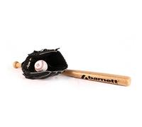 BGBW-3 Kit da baseball principianti, youth - Mazza in legno, guantone, palla (BB-W 25'', JL-110, TS-1 9'')