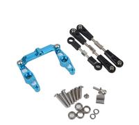 BGDIEAKIN 1 Set di Collegamento dello sterzo con Cuscinetto a Sfera in Alluminio TT02B Adatto for Gli aggiornamenti del Telaio for Ta-Miya TT-02B MS TT-02BR