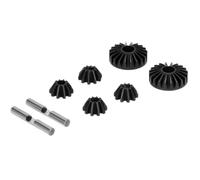 BGDIEAKIN #87193 86032 6 Pz/Set Ingranaggio Conico differenziale in Acciaio temprato for Parte Auto RC for HPI Savage Flux XL X 4.6 5.9 25 4.1 3.5 SS R40 21