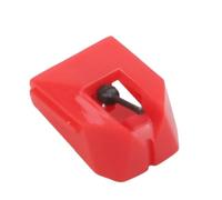 BGDIEAKIN AT-VMN95E Ago stilo di ricambio ellittico compatibile con cartucce serie for Au-dio-Technica VM95 for giradischi in vinile(Rood)
