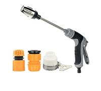 BGDIEAKIN Idropulitrice Rotante a 360° Water Blitz Turbowasher ad Alta Pressione con Asta Lunga for Lavaggio Auto, Prato e Giardino. Strumenti for Il Lavaggio dell'auto.(Aset)