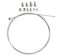 BGDIEAKIN Kit di Riparazione del Cavo della Frizione dell'acceleratore, nipplo Senza Saldatura con Set di Dadi a Manicotto con Cavo, Parti for Tosaerba, motocoltivatore