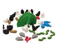 BGExpansions Pacchetto di miglioramento per Wingspan Asia - 127 pezzi