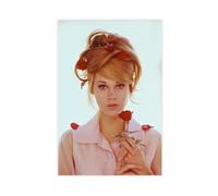 BGFER Poster su tela con attrice Jane Fonda (2), decorazione per camera da letto, ufficio, camera da letto, regalo, 30 x 45 cm