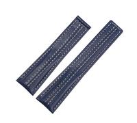 BGFFDSZ Cinturino compatibile con la serie TAG Heuer Carrera, compatibile con i cinturini in pelle Y con marchio Porsche, cinturino Monaco F1 da uomo, 22 mm.(Blue no clasp)