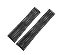 BGFFDSZ Cinturino compatibile con la serie TAG Heuer Carrera, compatibile con i cinturini in pelle Y con marchio Porsche, cinturino Monaco F1 da uomo, 22 mm.(Black no clasp)