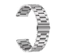 BGFFDSZ Cinturino for orologio nero argento compatibile con Casio PROTREK Mountain Climbing Series PRW-60/PRW-70/PRW-50Y cinturino in metallo inossidabile(54-silver)