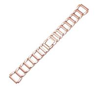 BGFFDSZ Cinturino in acciaio inossidabile compatibile con CK K3G231/6 K2G231 K2Y2Y1/6, cinturino for orologio da donna alla moda, accessori, estremità ansa da 16 mm(Rose gold)